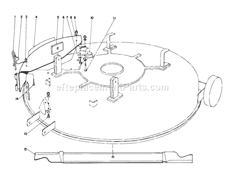 Page L Diagram and Parts List for 56145 5000001-5999999 - 1985 Toro Lawn Tractor