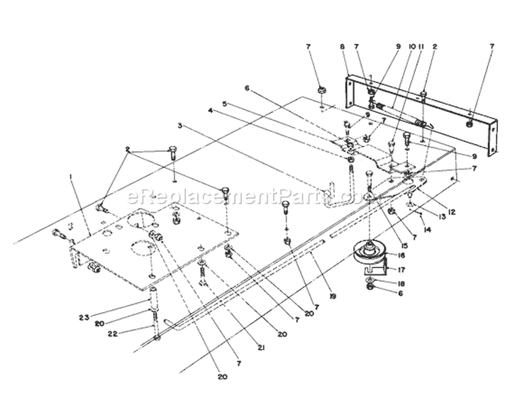 Page O Diagram and Parts List for 56145 5000001-5999999 - 1985 Toro Lawn Tractor
