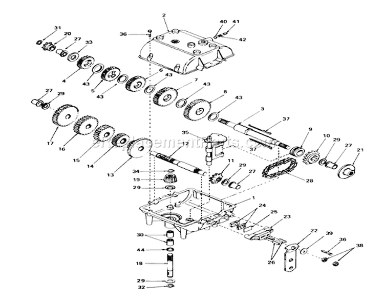 Page Q Diagram and Parts List for 56145 5000001-5999999 - 1985 Toro Lawn Tractor