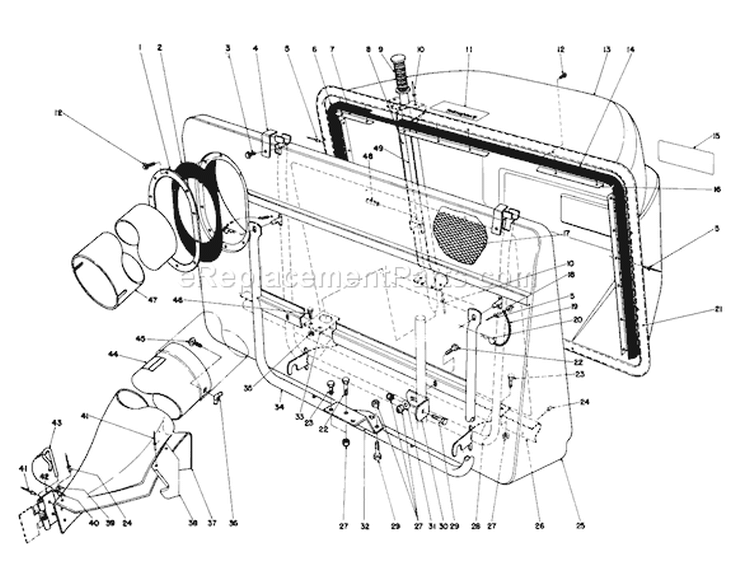 Page C Diagram and Parts List for 56145 5000001-5999999 - 1985 Toro Lawn Tractor