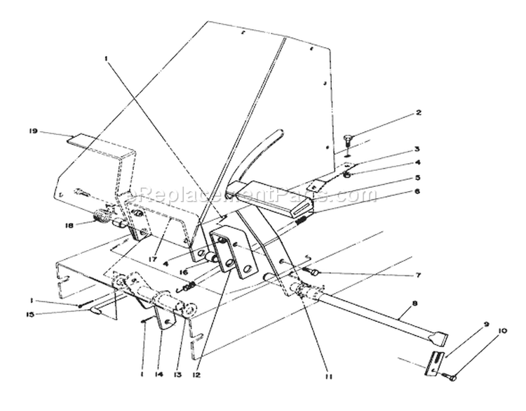 Page A Diagram and Parts List for 56138 6000001-6999999 - 1986 Toro Lawn Tractor