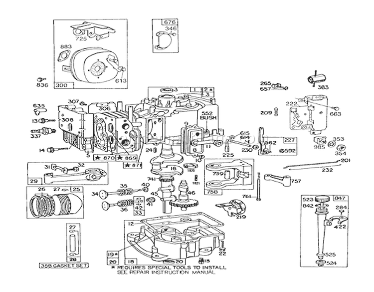 Page K Diagram and Parts List for 56145 7000001-7999999 - 1987 Toro Lawn Tractor