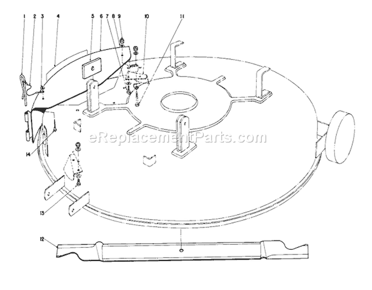 Page P Diagram and Parts List for 56145 7000001-7999999 - 1987 Toro Lawn Tractor