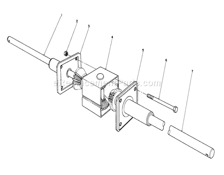 Page B Diagram and Parts List for 56145 7000001-7999999 - 1987 Toro Lawn Tractor