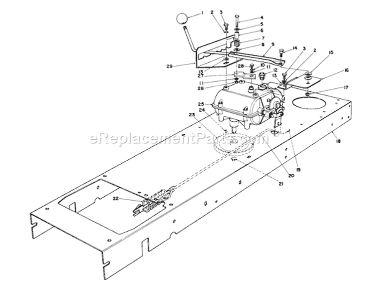 Page T Diagram and Parts List for 56145 7000001-7999999 - 1987 Toro Lawn Tractor