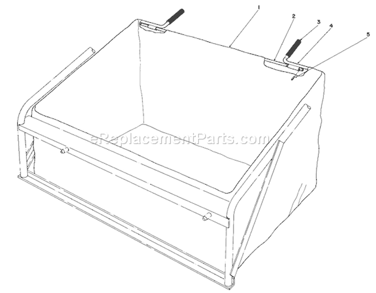Page J Diagram and Parts List for 56145 9000001-9999999 - 1989 Toro Lawn Tractor