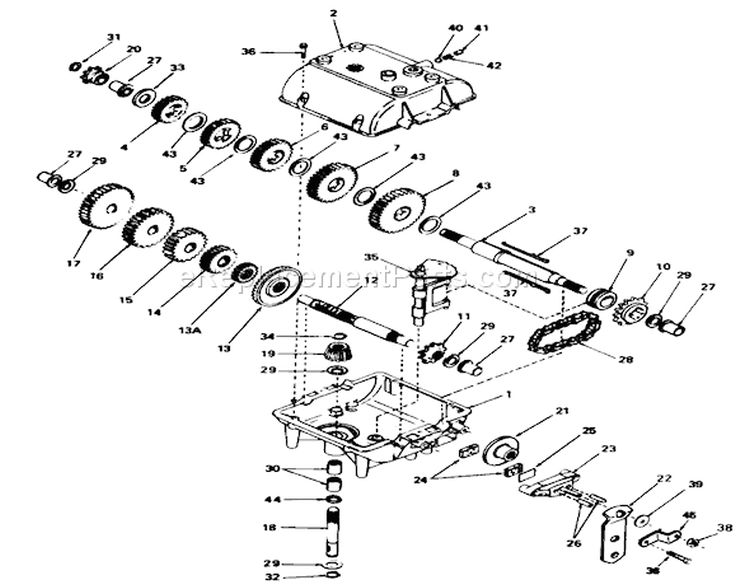 Page R Diagram and Parts List for 56145 9000001-9999999 - 1989 Toro Lawn Tractor