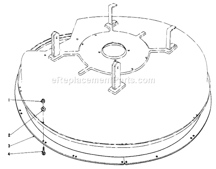 Page U Diagram and Parts List for 56145 9000001-9999999 - 1989 Toro Lawn Tractor
