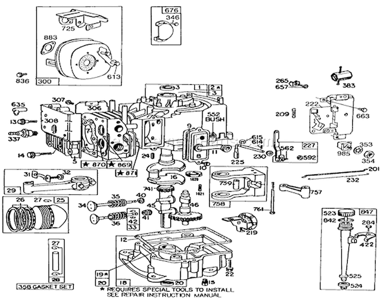 Page F Diagram and Parts List for 56145 9000001-9999999 - 1989 Toro Lawn Tractor