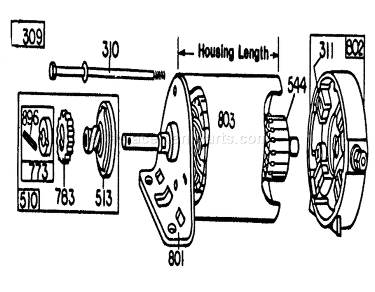 Page G Diagram and Parts List for 56155 4000001-4999999 - 1984 Toro Lawn Tractor