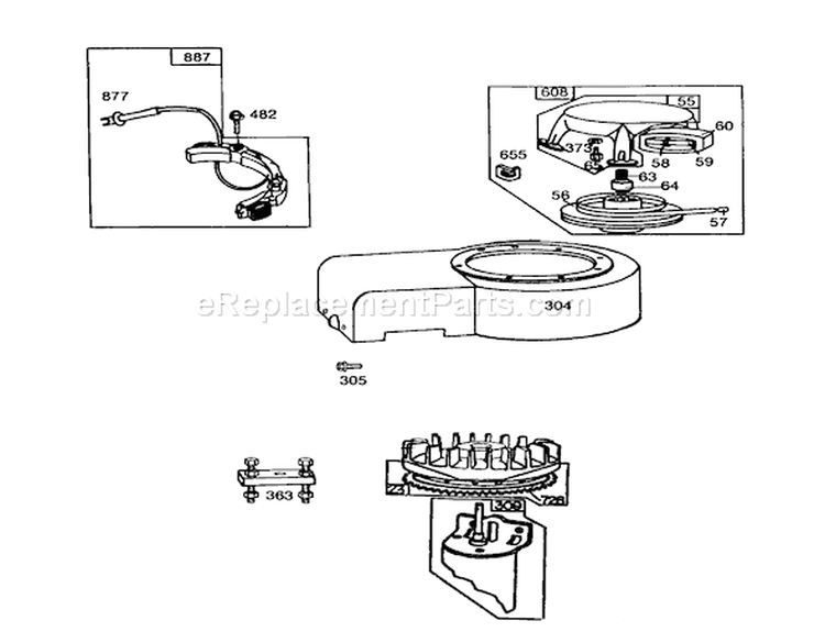 Page G Diagram and Parts List for 56170 5000001-5999999 - 1985 Toro Lawn Tractor