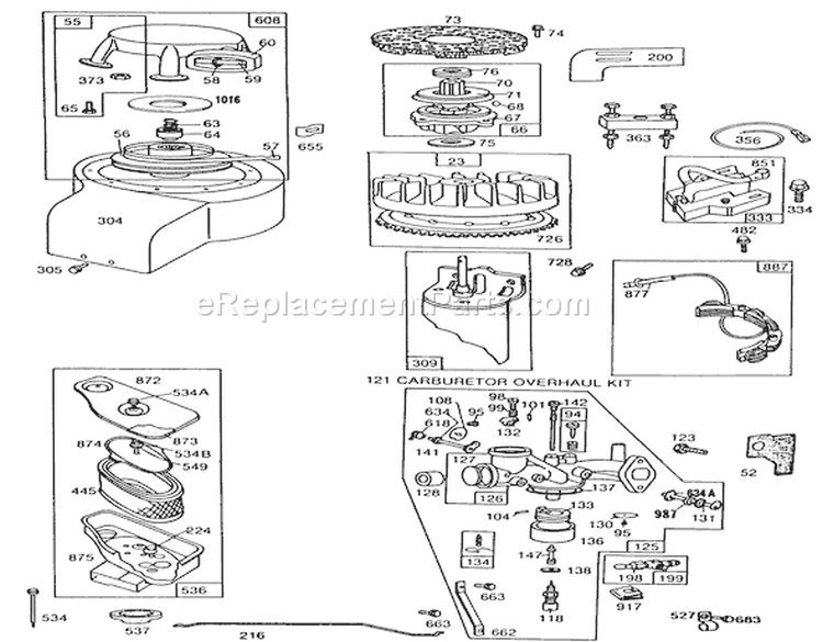 Page E Diagram and Parts List for 56150 9000001-9999999 - 1989 Toro Lawn Tractor