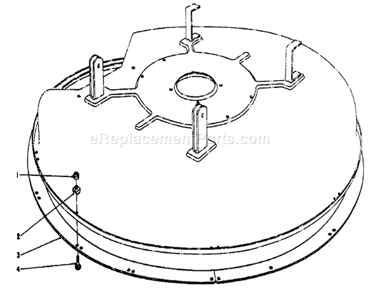 Wet Grass Bagging Kit No. 38-5730 Diagram and Parts List for 56195 2000001-2999999 - 1992 Toro Lawn Tractor