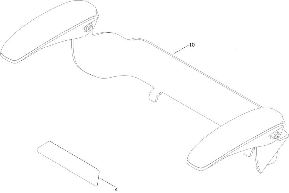 Model Specific Assembly Diagram and Parts List for 76554 400000000 - 999999999 Toro Lawn Tractor