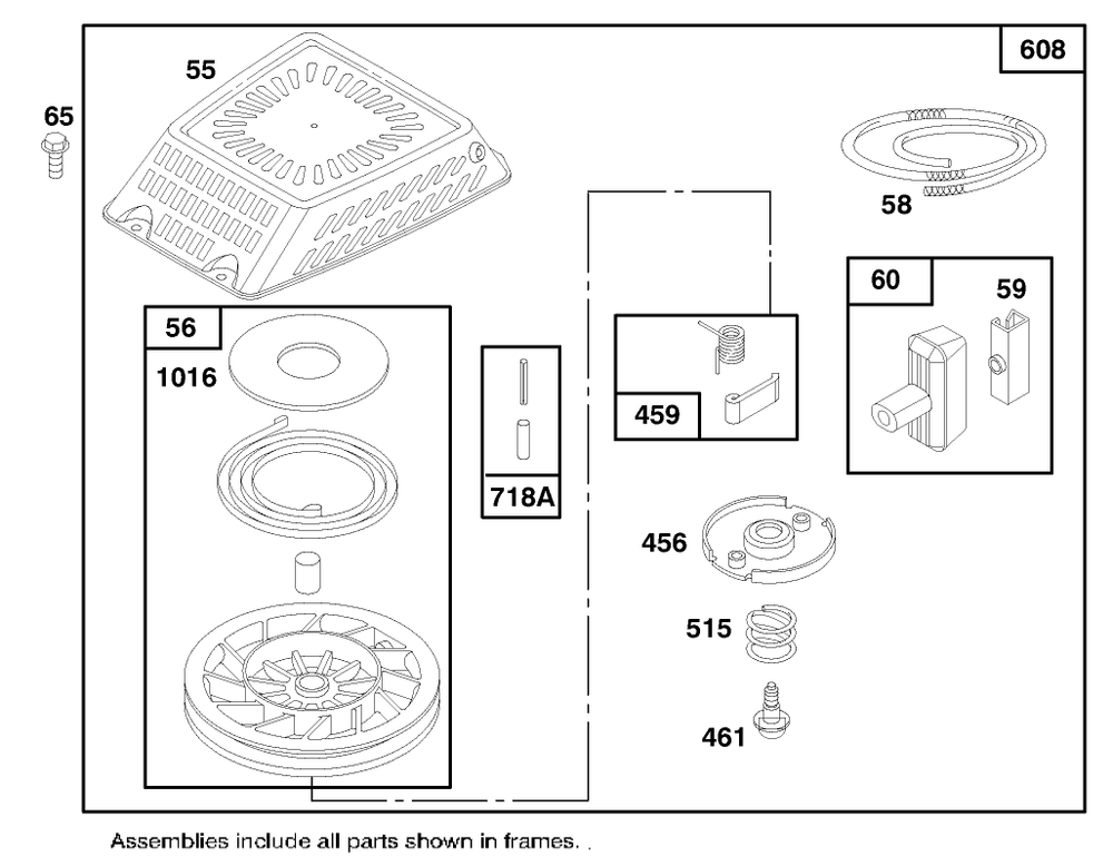 Engine Gts 150 Diagram and Parts List for 20474 6900001 - 6999999 Toro Lawn Mower
