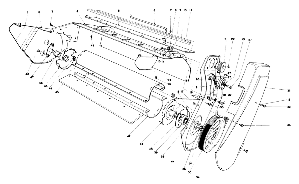 Lower Main Frame Assembly (Model 38120 & 38130) Diagram and Parts List for 38130 9000001 - 9999999 Toro Snow Blower