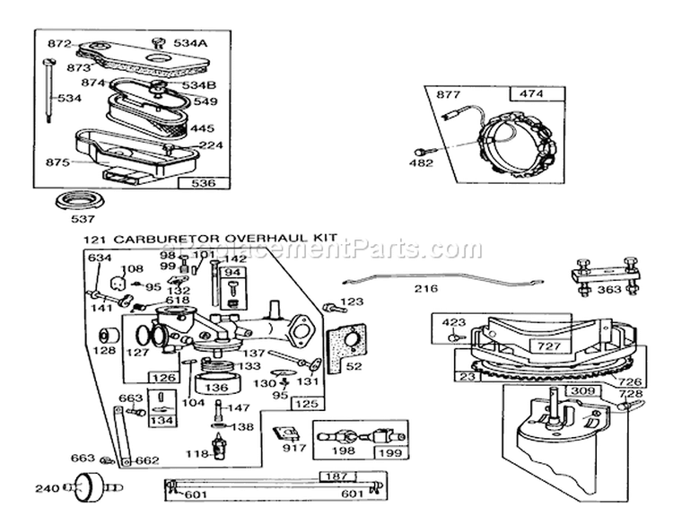 Page M Diagram and Parts List for 57354 6000001-6999999 - 1986 Toro Lawn Tractor