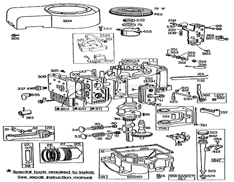 Page O Diagram and Parts List for 57356 3000001-3999999 - 1983 Toro Lawn Tractor
