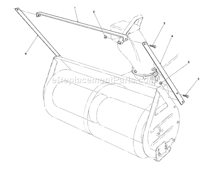 Drift Breaker Assembly No. 20-0650 Diagram and Parts List for 57357 5000001-5999999 - 1985 Toro Lawn Tractor