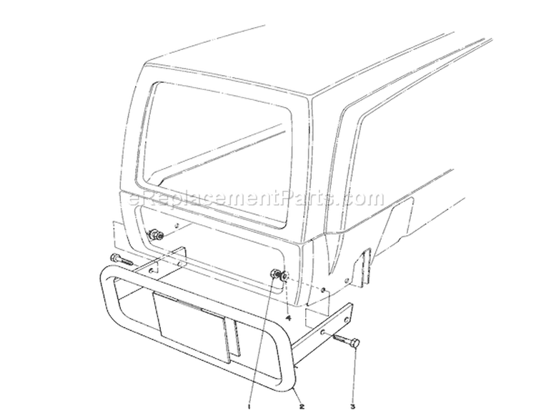 Page N Diagram and Parts List for 57300 0000001-0999999 - 1980 Toro Lawn Mower