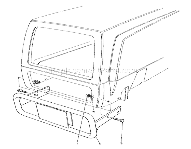 Page N Diagram and Parts List for 57300 1000001-1999999 - 1981 Toro Lawn Tractor