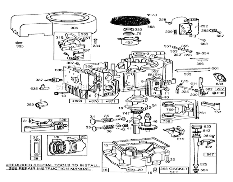 Page Q Diagram and Parts List for 57300 4000001-4999999 - 1984 Toro Lawn Tractor