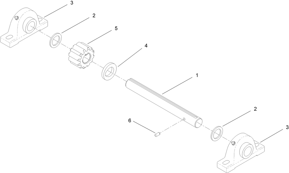 Pinion Assembly No. 131-5707 Diagram and Parts List for 60219 322000001 - 322999999 Toro Cement Mixer