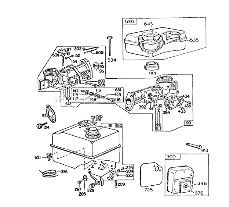 Page G Diagram and Parts List for 58160 3000001-3999999 - 1983 Toro Tiller