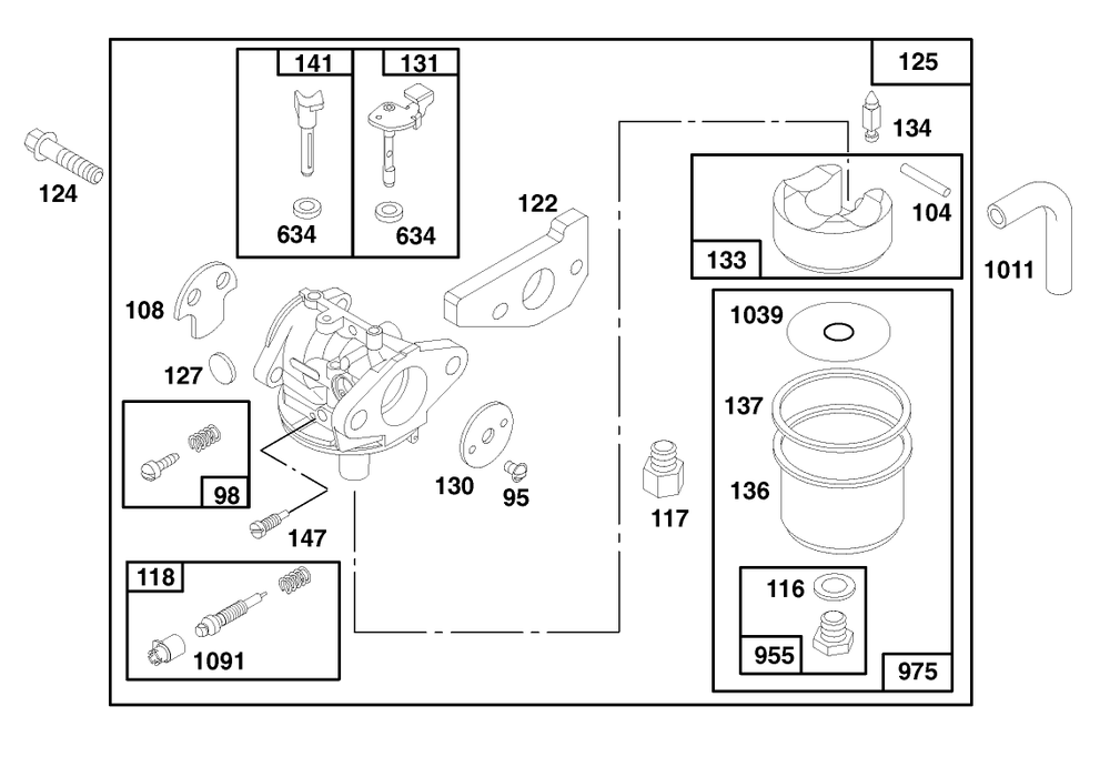 Engine Gts 150 (Model No. 20465 Only) Diagram and Parts List for 20466 6900001 - 6999999 Toro Lawn Mower