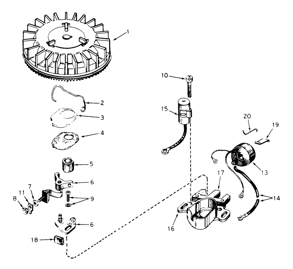 *magnet0 N0. 610793a Diagram and Parts List for 18015 8000001 - 8999999 Toro Lawn Mower