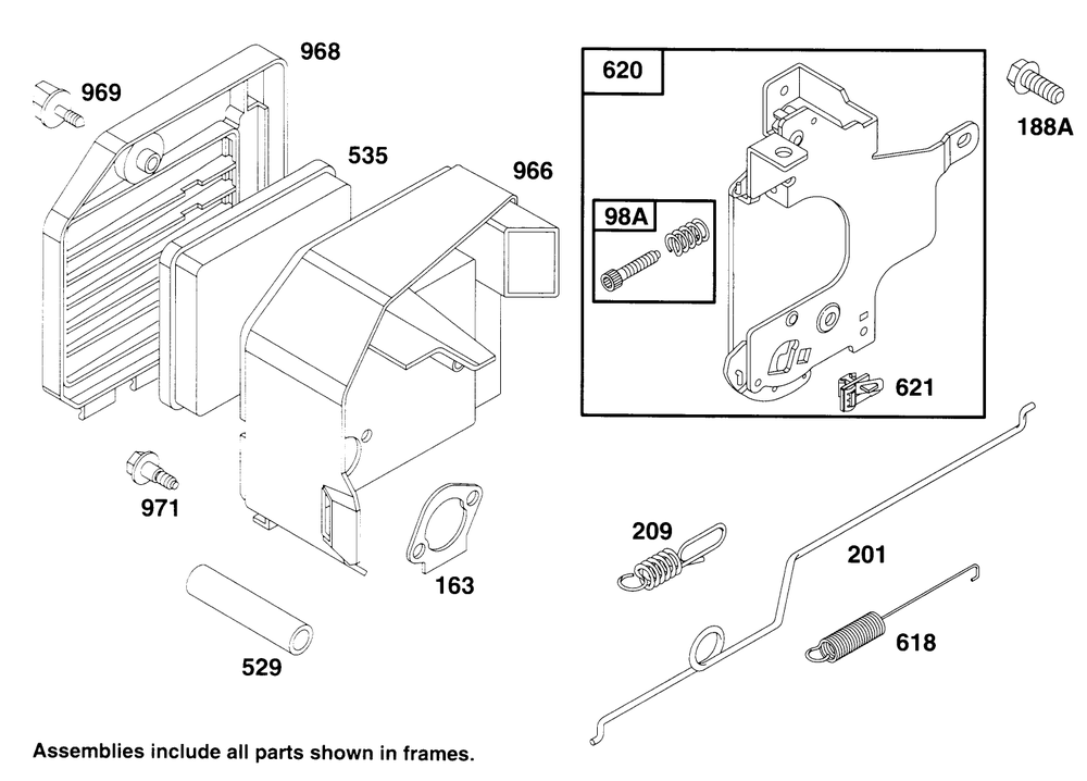 Engine Gts 150 Diagram and Parts List for 22151 5900001 - 5999999 Toro Lawn Mower