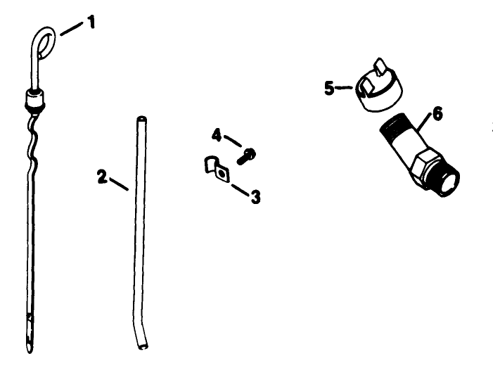 Dlpstick-Group 10 Engine Kohler Model No. Kt17qs Type No. 24324 (Continued) Diagram and Parts List for 30754 0000001 - 0999999 Toro Lawn Tractor