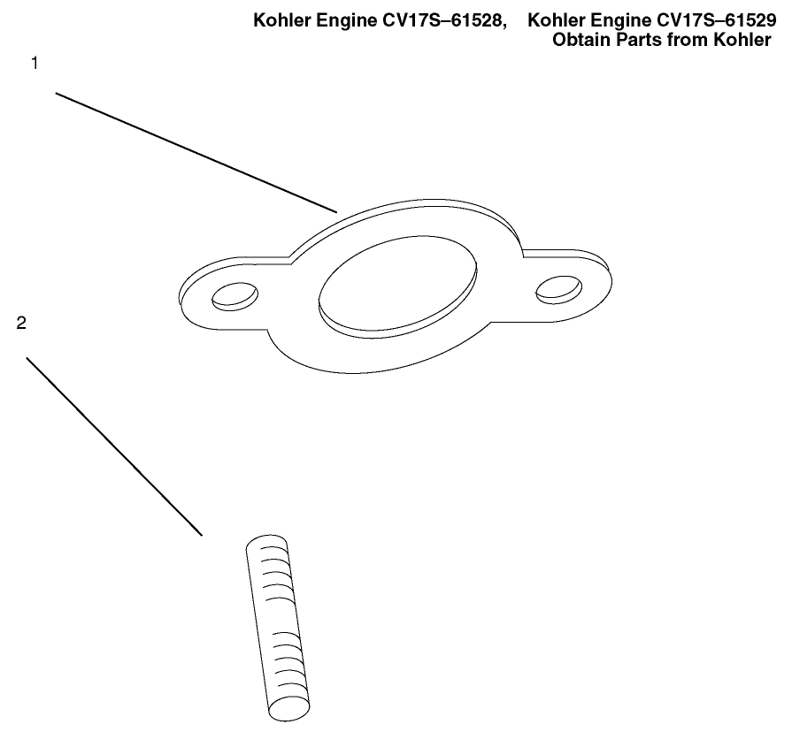 Exhaust Diagram and Parts List for 72086 9900001 - 9999999 Toro Lawn Tractor