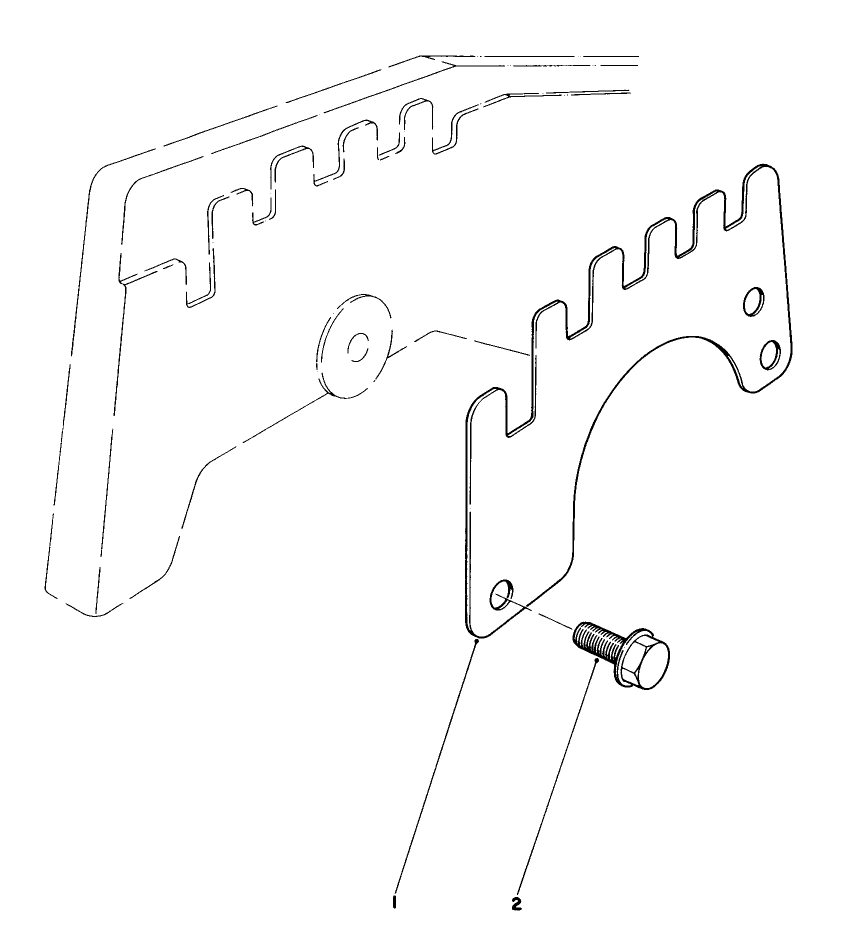Wear Plate Kit No. 44-5530 (Optional) Diagram and Parts List for 20671 3000001 - 3999999 Toro Lawn Mower