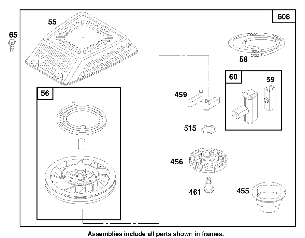 Engine Gts 150 Diagram and Parts List for 26633B 6900001 - 6999999 Toro Lawn Mower