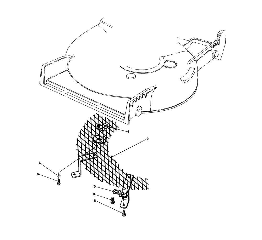 Leaf Shredder Kit Model No. 59157 (Optional) Diagram and Parts List for 20626C 6000001 - 6999999 Toro Lawn Mower