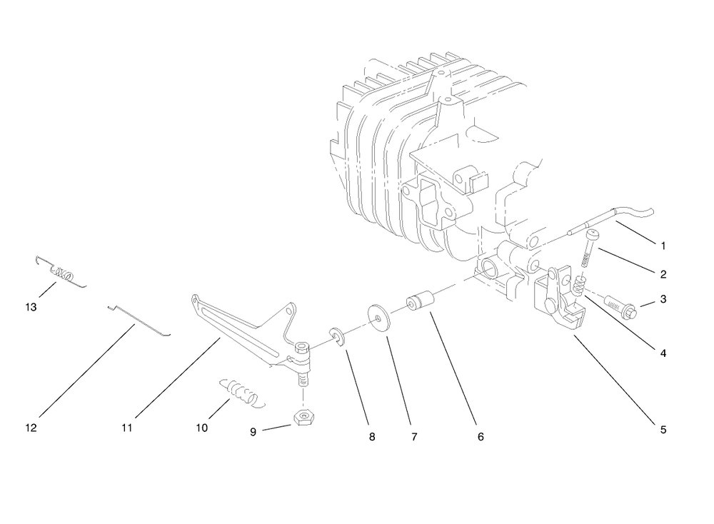 Engine Assebmly (Model No. 38430 & 38431) Diagram and Parts List for 38431 8900001 - 8999999 Toro Snow Blower