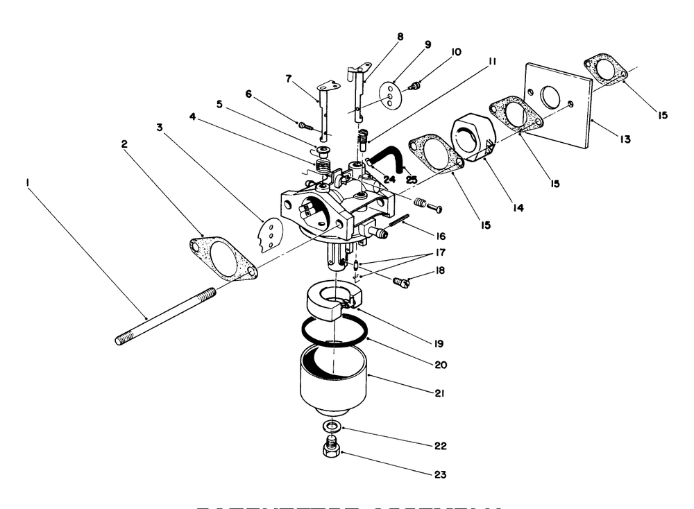 Carburetor Assembly (Engine No. 47pk9) Diagram and Parts List for 26680WG 0000001 - 0999999 Toro Lawn Mower