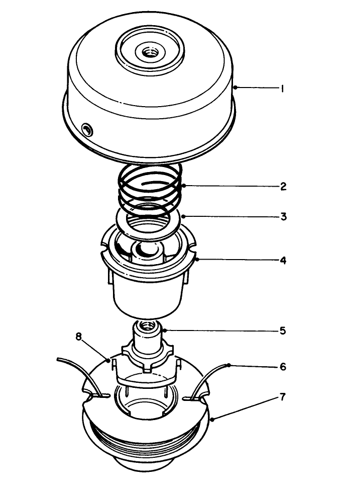 Tap And Trim Head 46-2800 (Optional) Diagram and Parts List for 51616 4000001 - 4999999 Toro Trimmer