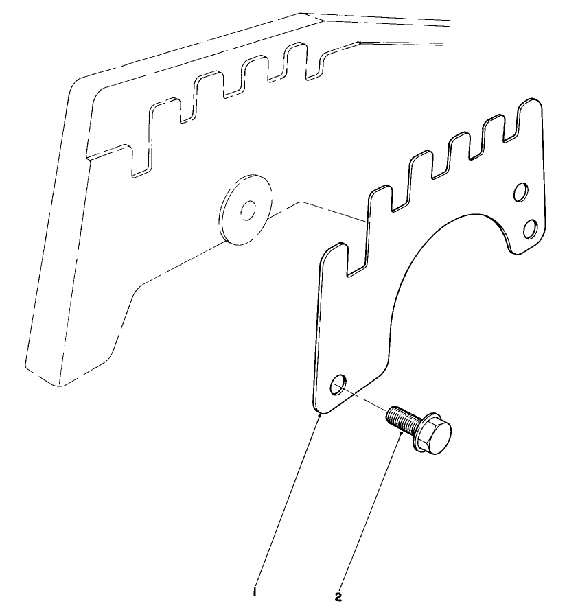 Wear Plate Kit No. 44-5530 (Optional) Diagram and Parts List for 20661 3000001 - 3999999 Toro Lawn Mower