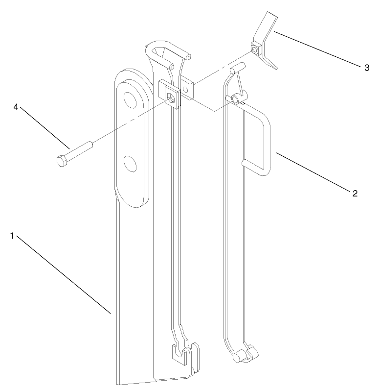 Chuted Blade Assembly No. 104-0640 Diagram and Parts List for 22911 404320000 - 999999999 Toro Lawn Tractor Accessories