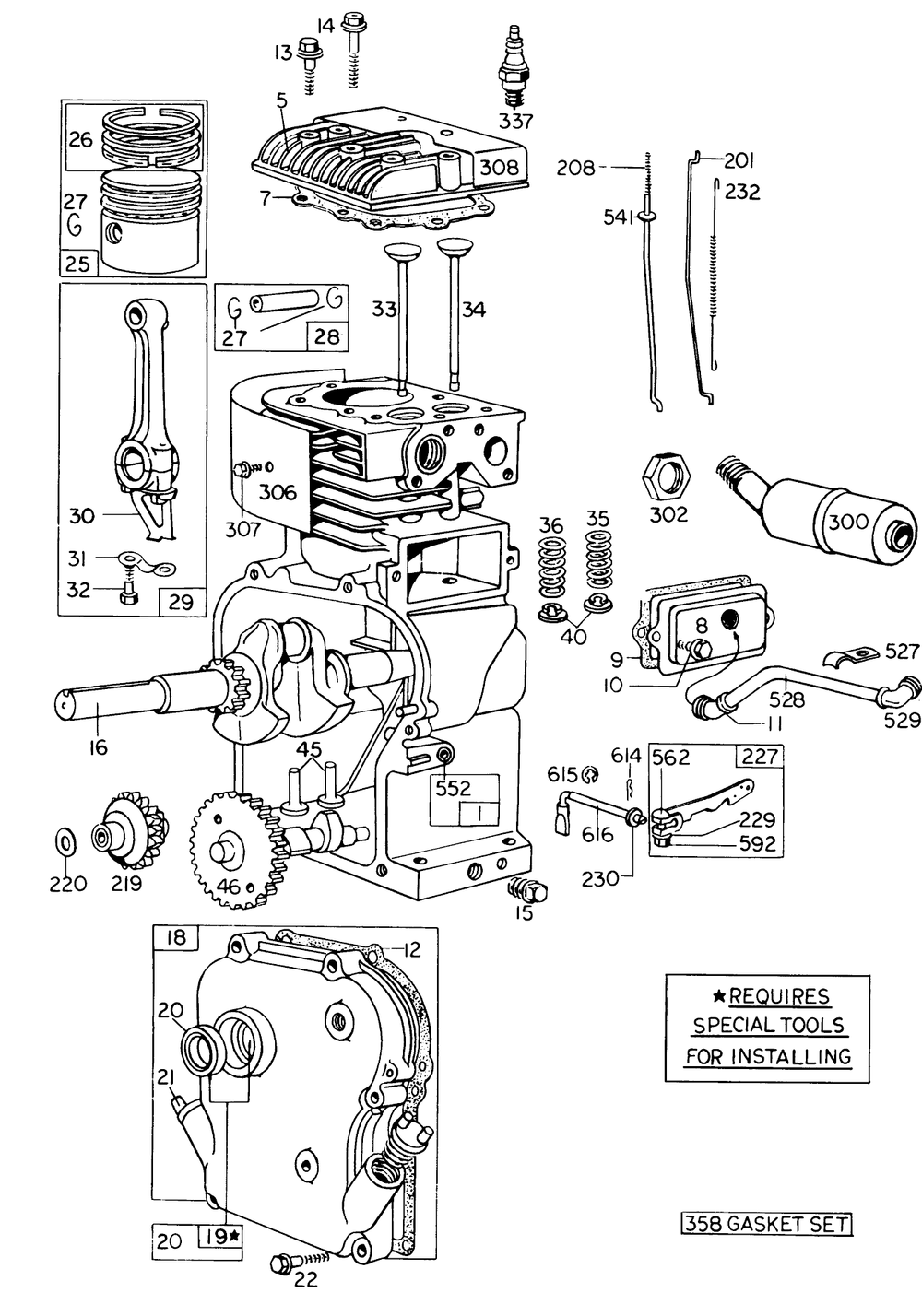 Engine Model No. 130202 Type 0492 Briggs & Stratton Diagram and Parts List for 62911 4000001 - 4999999 Toro Leaf Blower / Vacuum