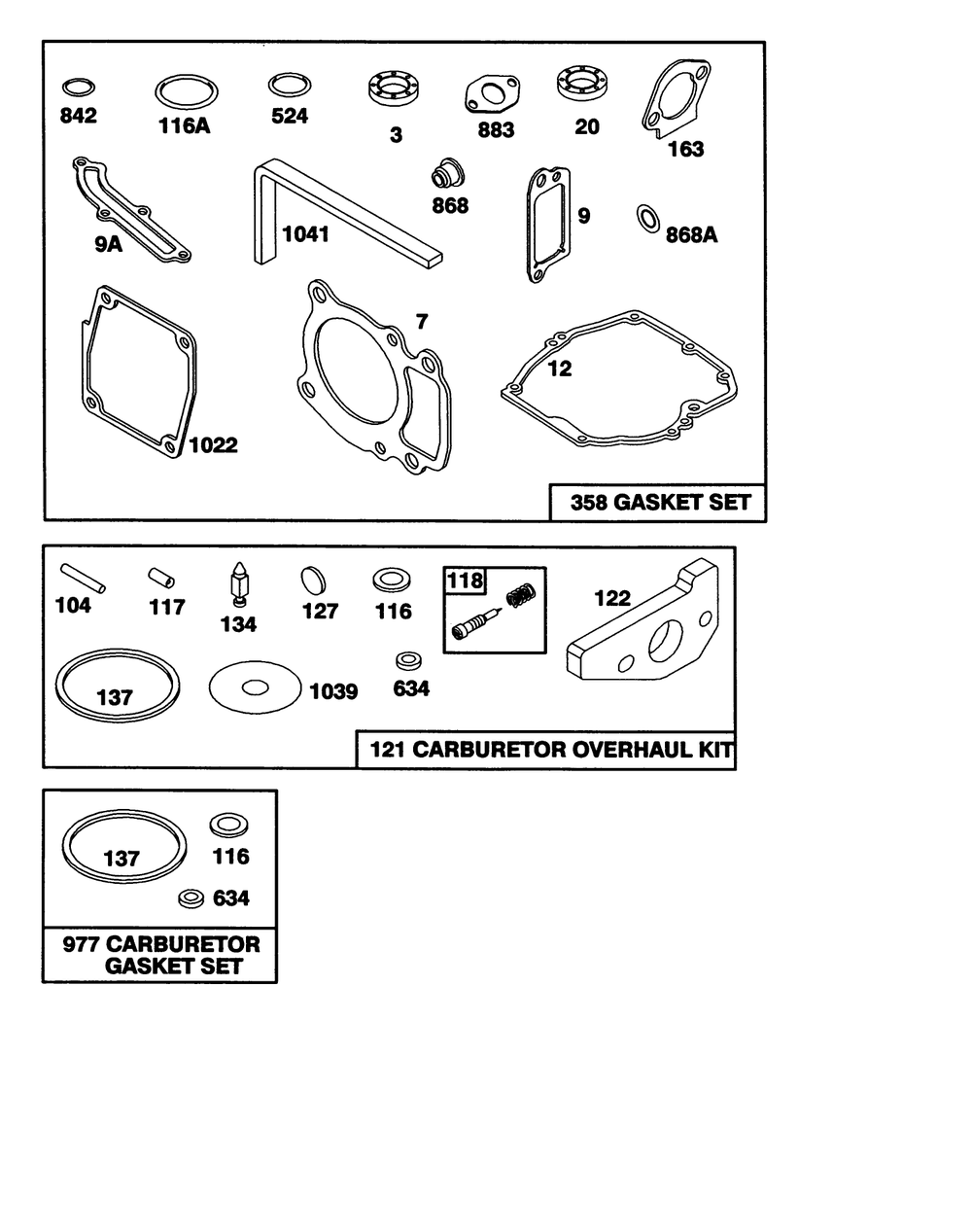 Engine Gts-150 77-8980 Diagram and Parts List for 20107 1000001 - 1999999 Toro Lawn Mower