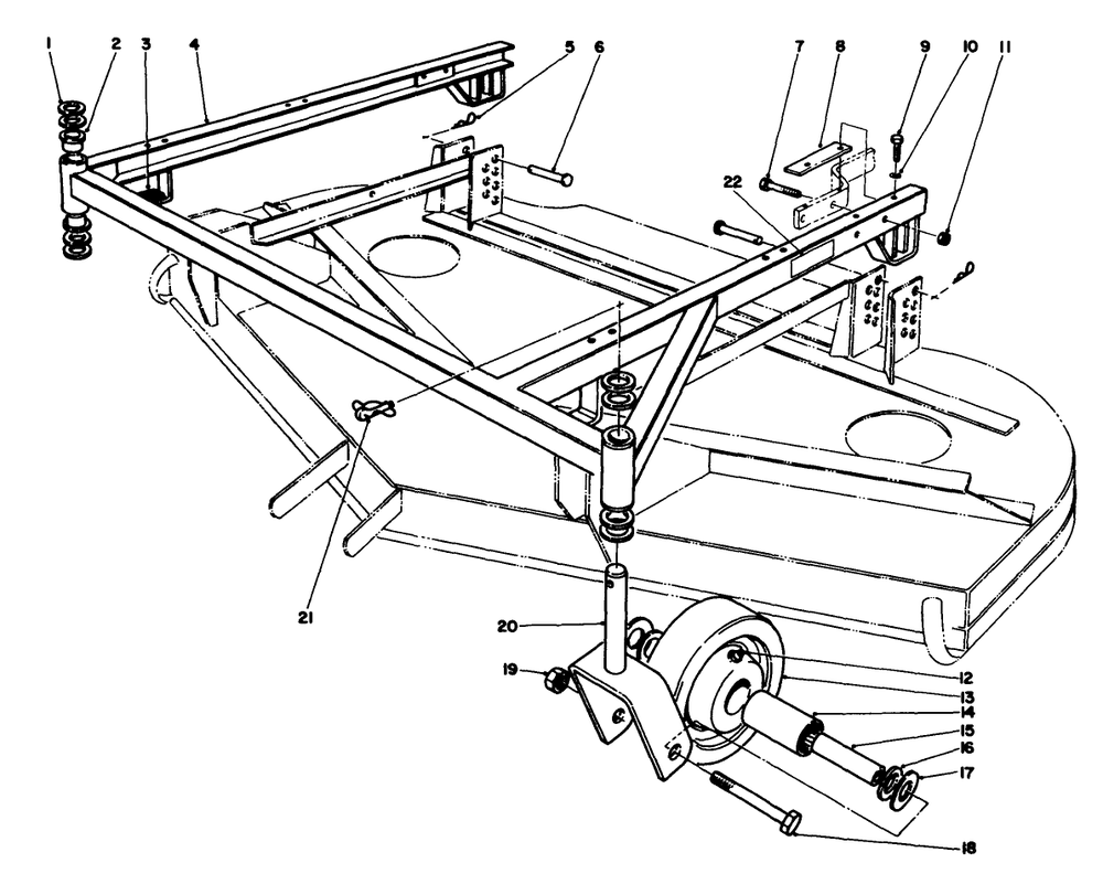 Cutting Unit Model No. 30768 (Continued) Diagram and Parts List for 30768 9000001 - 9999999 Toro Lawn Mower