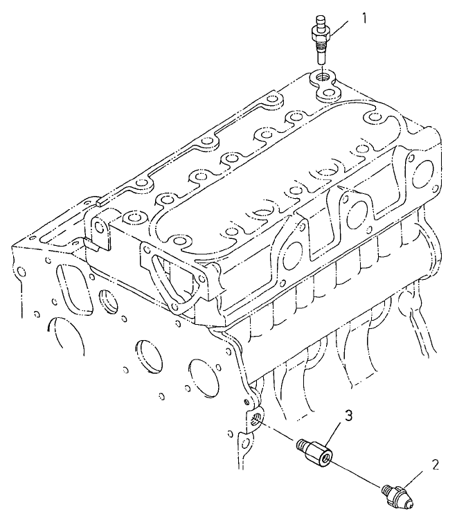 Oil Switch And Thermoswitch Assembly Diagram and Parts List for 22303 990001 - 999999 Toro Lawn Tractor Accessories