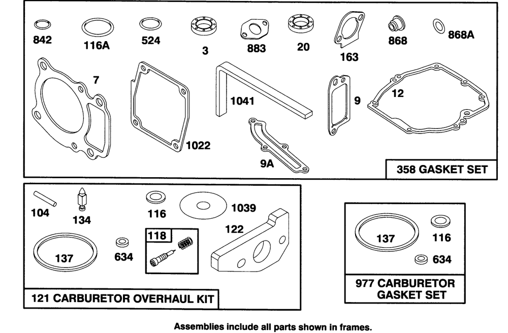 Engine Gts 150 Diagram and Parts List for 20766B 49000001 - 49999999 Toro Lawn Mower