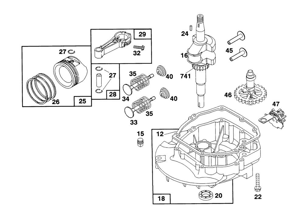 Engine Model 124702-3115-01 Diagram and Parts List for 20668 1000001 - 1999999 Toro Lawn Mower