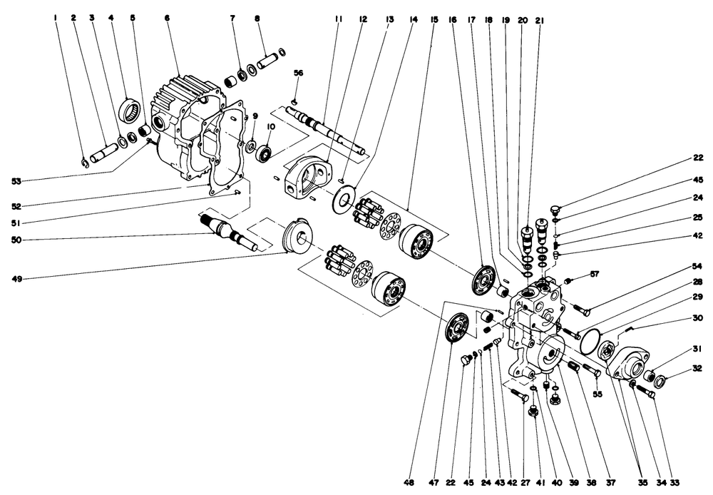 Transmission Assembly 27-3670 Diagram and Parts List for 30775 200001 - 299999 Toro Lawn Tractor