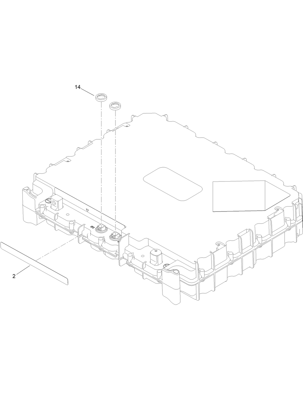 Battery Assembly No. 145-5320 Diagram and Parts List for 18752 400000000 - 414889586 Toro Lawn Tractor