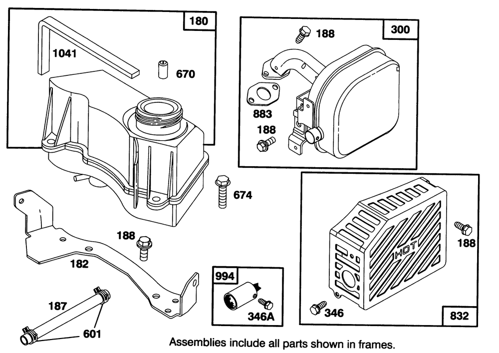 Engine Gts 150 Diagram and Parts List for 26630BC 5900001 - 5999999 Toro Lawn Mower